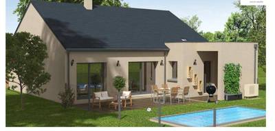 Terrain et maison à Domfront-en-Champagne en Sarthe (72) de 98 m² à vendre au prix de 265000€ - 2