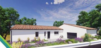 Terrain et maison à Saint-Germain-de-Montbron en Charente (16) de 130 m² à vendre au prix de 355200€ - 1