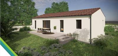 Terrain et maison à Cherves-Richemont en Charente (16) de 89 m² à vendre au prix de 206500€ - 2