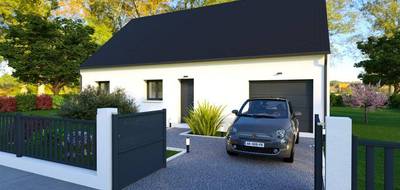 Terrain et maison à Mosnes en Indre-et-Loire (37) de 80 m² à vendre au prix de 194680€ - 1