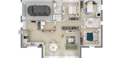 Terrain et maison à Le Breuil en Allier (03) de 106 m² à vendre au prix de 225610€ - 4