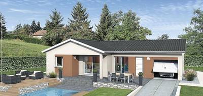 Terrain et maison à Dompierre-sur-Chalaronne en Ain (01) de 83 m² à vendre au prix de 252418€ - 3