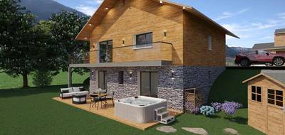 Terrain et maison à Abondance en Haute-Savoie (74) de 109 m² à vendre au prix de 478000€ - 2