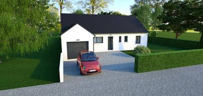 Terrain et maison à Semblançay en Indre-et-Loire (37) de 110 m² à vendre au prix de 279000€ - 1