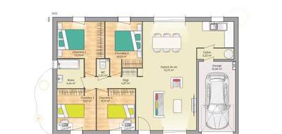 Terrain et maison à Port-Mort en Eure (27) de 93 m² à vendre au prix de 239000€ - 4