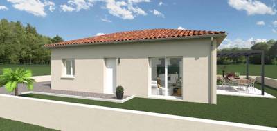 Terrain et maison à Ambérieux en Rhône (69) de 62 m² à vendre au prix de 285400€ - 1