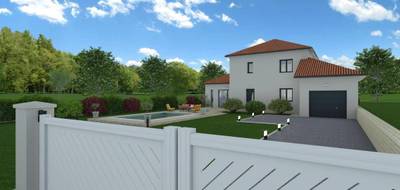 Terrain et maison à Sillans en Isère (38) de 124 m² à vendre au prix de 332000€ - 1