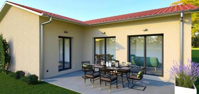 Terrain et maison à Montceaux en Ain (01) de 97 m² à vendre au prix de 261756€ - 4
