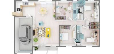 Terrain et maison à Andilly en Charente-Maritime (17) de 80 m² à vendre au prix de 233342€ - 4