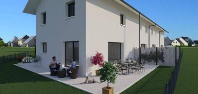 Terrain et maison à Brenthonne en Haute-Savoie (74) de 111 m² à vendre au prix de 396850€ - 2