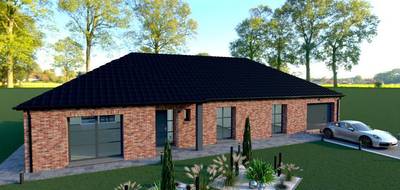 Terrain et maison à Paillencourt en Nord (59) de 155 m² à vendre au prix de 422716€ - 1