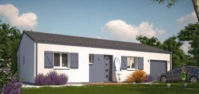 Terrain et maison à Église-Neuve-de-Vergt en Dordogne (24) de 80 m² à vendre au prix de 156000€ - 1