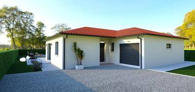Terrain et maison à Dompierre-sur-Veyle en Ain (01) de 100 m² à vendre au prix de 279500€ - 1