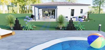 Terrain et maison à Joyeuse en Ardèche (07) de 90 m² à vendre au prix de 229800€ - 1