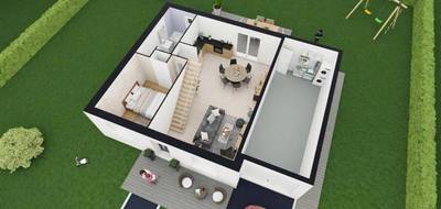 Terrain et maison à Saint-Pierre-du-Vauvray en Eure (27) de 50 m² à vendre au prix de 174200€ - 2