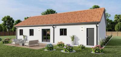 Terrain et maison à Huiron en Marne (51) de 90 m² à vendre au prix de 132950€ - 2