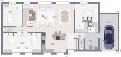 Terrain et maison à Suippes en Marne (51) de 120 m² à vendre au prix de 259000€ - 4