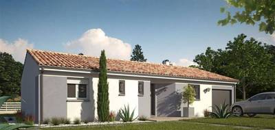 Terrain et maison à La Jemaye-Ponteyraud en Dordogne (24) de 90 m² à vendre au prix de 172490€ - 1