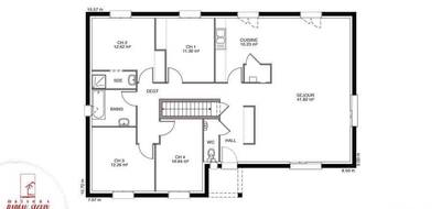 Terrain et maison à Valines en Somme (80) de 72 m² à vendre au prix de 148996€ - 4