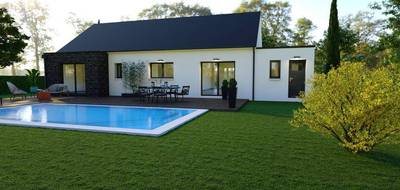 Terrain et maison à Saint-Flovier en Indre-et-Loire (37) de 110 m² à vendre au prix de 251000€ - 2