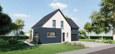 Terrain et maison à Entzheim en Bas-Rhin (67) de 124 m² à vendre au prix de 445500€ - 1