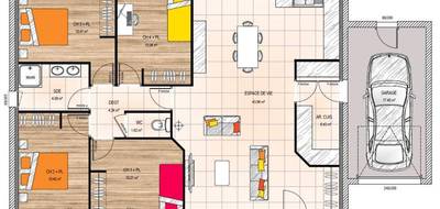 Terrain et maison à Étriché en Maine-et-Loire (49) de 100 m² à vendre au prix de 239000€ - 4