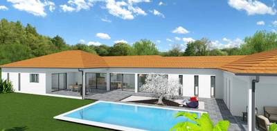 Terrain et maison à Les Abrets en Dauphiné en Isère (38) de 146 m² à vendre au prix de 344000€ - 3