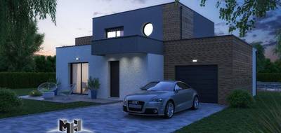 Terrain et maison à Verny en Moselle (57) de 130 m² à vendre au prix de 449000€ - 1