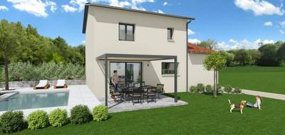 Terrain et maison à Marcilly-d'Azergues en Rhône (69) de 90 m² à vendre au prix de 384300€ - 3