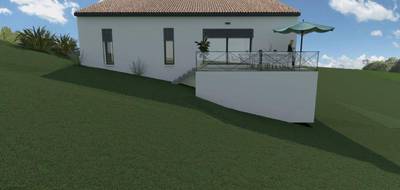 Terrain et maison à Lalevade-d'Ardèche en Ardèche (07) de 125 m² à vendre au prix de 347000€ - 1