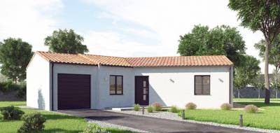 Terrain et maison à Palluau en Vendée (85) de 82 m² à vendre au prix de 204448€ - 1
