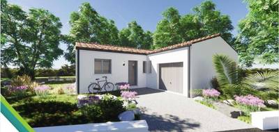 Terrain et maison à Cherves-Richemont en Charente (16) de 80 m² à vendre au prix de 197500€ - 1