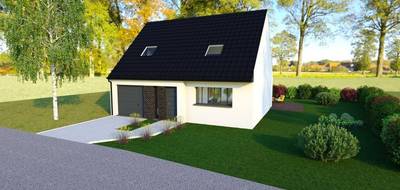 Terrain et maison à Beuvry en Pas-de-Calais (62) de 95 m² à vendre au prix de 240000€ - 1
