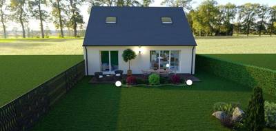 Terrain et maison à Beaumont-en-Véron en Indre-et-Loire (37) de 100 m² à vendre au prix de 259500€ - 2