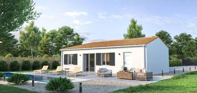 Terrain et maison à Port-d'Envaux en Charente-Maritime (17) de 75 m² à vendre au prix de 196299€ - 2