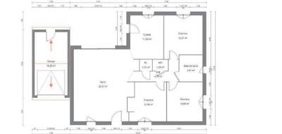 Terrain et maison à Saint-Victor-la-Coste en Gard (30) de 90 m² à vendre au prix de 280000€ - 4