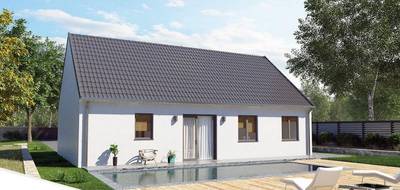 Terrain et maison à Lavaufranche en Creuse (23) de 76 m² à vendre au prix de 171977€ - 2