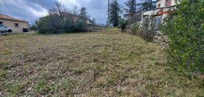 Terrain à Vinezac en Ardèche (07) de 1200 m² à vendre au prix de 101000€ - 1
