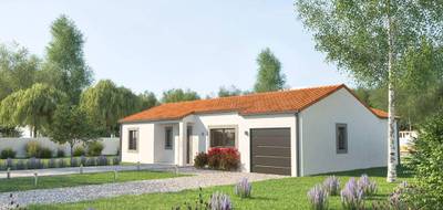 Terrain et maison à Château-l'Évêque en Dordogne (24) de 81 m² à vendre au prix de 201731€ - 1