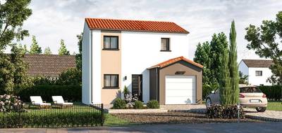 Terrain et maison à Aigrefeuille-sur-Maine en Loire-Atlantique (44) de 80 m² à vendre au prix de 283600€ - 1