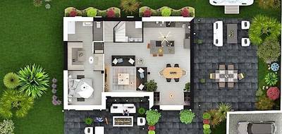Terrain et maison à Hyères en Var (83) de 140 m² à vendre au prix de 1440000€ - 3
