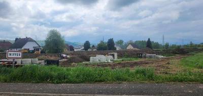 Terrain à Niffer en Haut-Rhin (68) de 534 m² à vendre au prix de 149520€ - 1