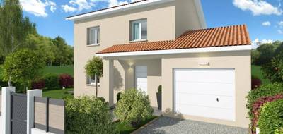 Terrain et maison à Saint-Didier-de-Formans en Ain (01) de 90 m² à vendre au prix de 328000€ - 1