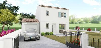 Terrain et maison à Bourg-Saint-Andéol en Ardèche (07) de 85 m² à vendre au prix de 254590€ - 1