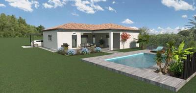 Terrain et maison à Joyeuse en Ardèche (07) de 90 m² à vendre au prix de 264000€ - 1
