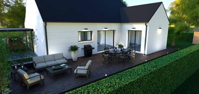 Terrain et maison à Saint-Laurent-en-Gâtines en Indre-et-Loire (37) de 90 m² à vendre au prix de 239300€ - 2