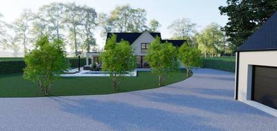 Terrain et maison à Tourville-en-Auge en Calvados (14) de 200 m² à vendre au prix de 657000€ - 1