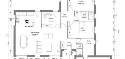 Terrain et maison à Lévignac en Haute-Garonne (31) de 130 m² à vendre au prix de 422680€ - 4