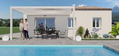 Terrain et maison à Anneyron en Drôme (26) de 73 m² à vendre au prix de 214000€ - 1