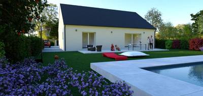 Terrain et maison à Saint-Germain-du-Puy en Cher (18) de 112 m² à vendre au prix de 219000€ - 2